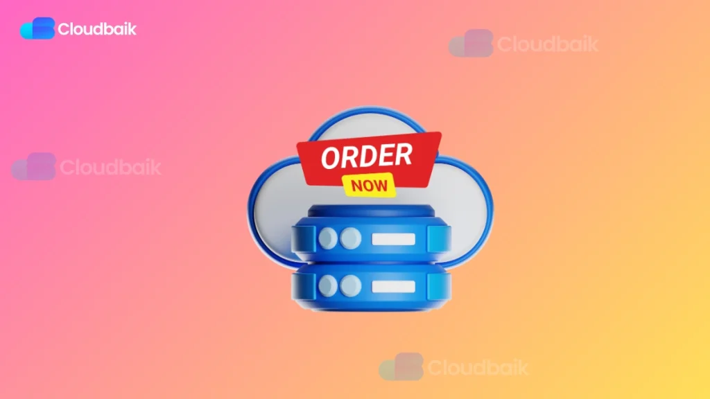 Order VPS di CloudBaik